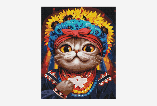 Картина за номерами Brushme Киця
