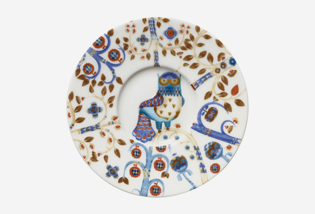 Біле блюдце iittala Taika з малюнком, 15 см