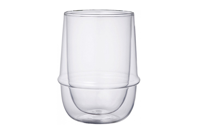 Чашка Kinto Kronos з подвійним склом, 350 мл