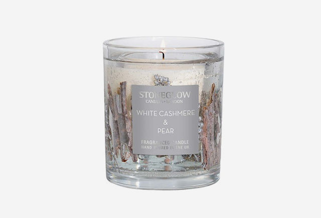 Свічка ароматична White Cashmere & Pear, Stoneglow