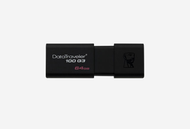Флеш-накопичувач USB Kingston 64GB, Black