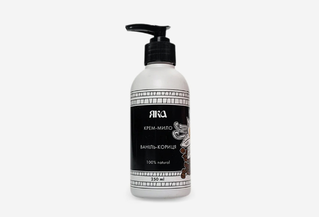 Крем-мило ЯКА «Ваніль-кориця», 250 мл