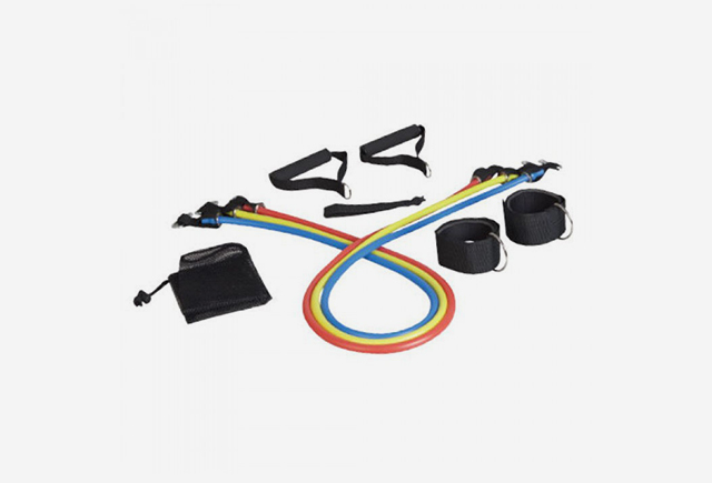 Набір різнокольорових еспандерів LiveUp Expander Set