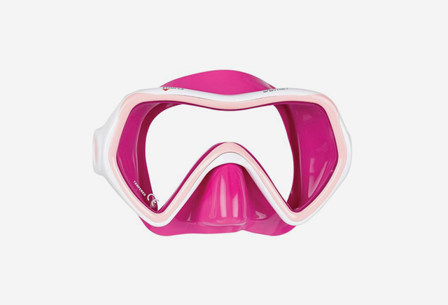 Рожева дитяча маска для плавання Mares Comet