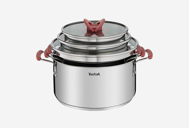 Набір каструль з кришками Tefal Opti'Space