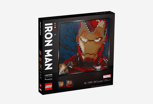 Конструктор LEGO Art Marvel Studios Залізна людина