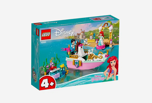 Конструктор LEGO Disney Святковий човен Аріель