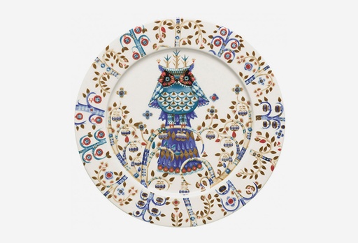 [11134-10051] Біла тарілка iittala Taika з малюнком, 27 см