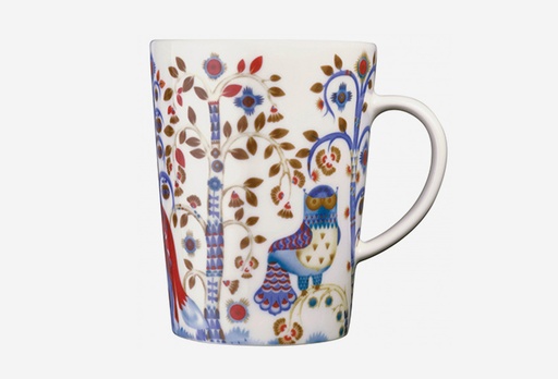 [11143-10060] Біла чашка iittala Taika з малюнком, 400 мл