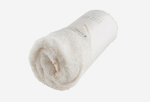 [11171-10073] Рушник для обличчя Harada Textile з м'якої бавовни кремового кольору
