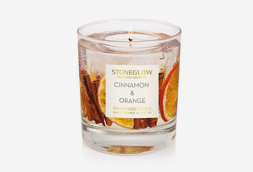 [11280-10163] Свічка ароматична гелева Cinnamon & Orange, Stoneglow