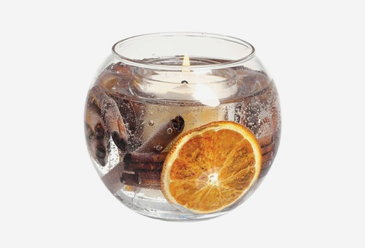[11281-10164] Свічка ароматична гелева Cinnamon & Orange, Stoneglow