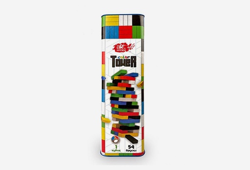 [13091-10888] Гра настільна  Tower Color Blocks