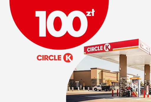 [12600-10552] Електронний сертифікат Circle K у Польщі, 100 zł