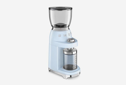 [15437-11898] Кавомолка Smeg CGF01PBEU, блакитна