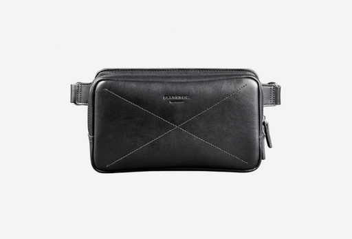[2653-7445] Шкіряна сумка на пояс Blanknote DropBag Maxi, Чорна