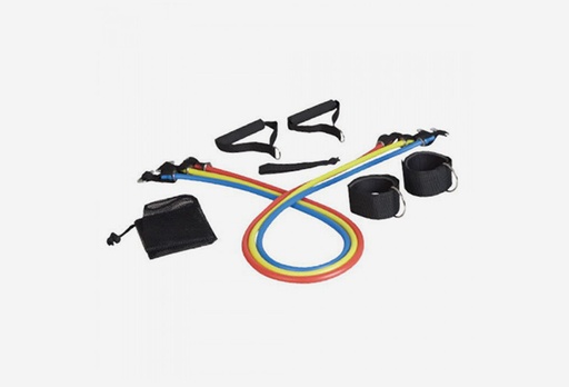 [8124-8724] Набір різнокольорових еспандерів LiveUp Expander Set