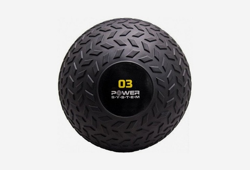 [8135-8735] М'яч для кросфіту та фітнесу Power System SlamBall, 3 кг