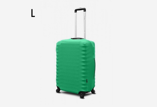 [7863-8803] Чохол для валізи Coverbag м'ятного кольору, розмір L