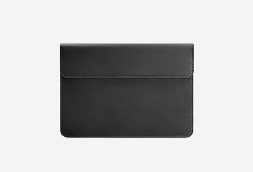 [7898-8844] Чорний шкіряний чохол-конверт BlankNote для MacBook Pro 15-16'' на магнітах
