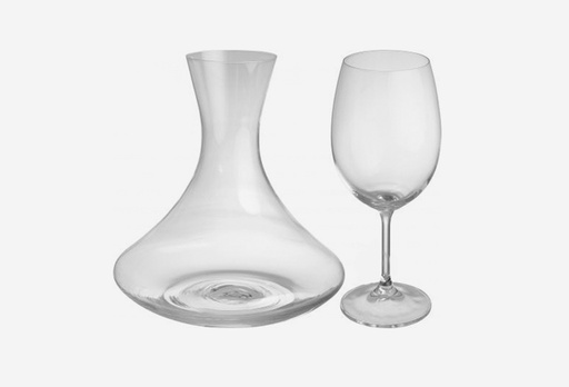 [7947-8903] Набір для вина Bohemia Wine Time (декантер, 1.5 л + 6 келихів/450 мл)