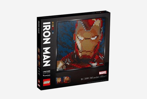 [8190-9120] Конструктор LEGO Art Marvel Studios Залізна людина
