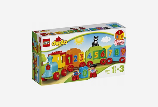 [8192-9122] Конструктор LEGO Duplo Потяг із цифрами