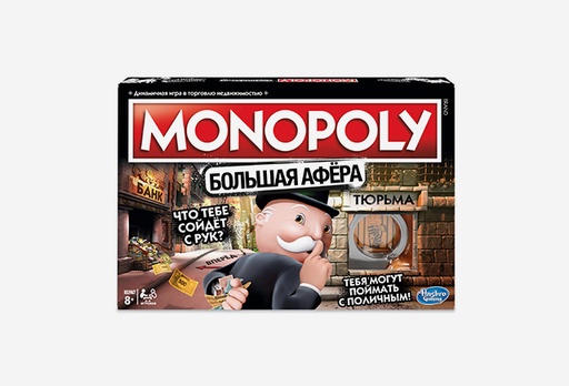 [8242-9174] Настільна гра Hasbro Монополія. Велика афера