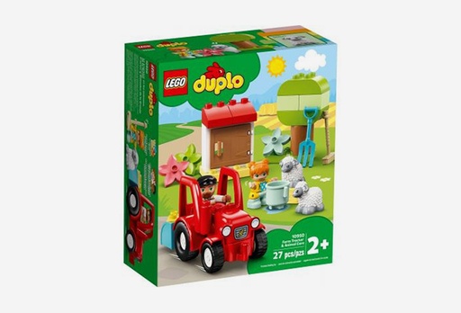 [8916-9499] Конструктор LEGO DUPLO Сільськогосподарський трактор і догляд за тваринами