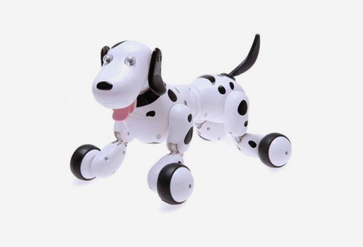 [8929-9512] Чорна іграшка Happy Cow Робот-собака на радіокеруванні