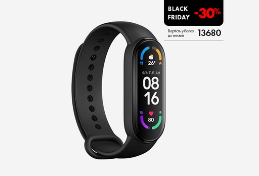 [10340-9941] Фітнес-браслет Mi Smart Band 6 Black